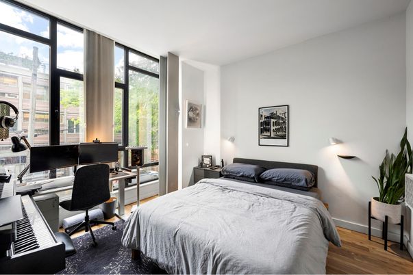 Bedroom, Home Office, Interior, Wood Texture Flooring