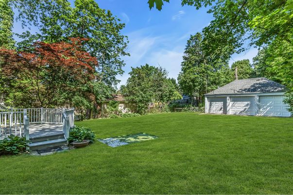 Backyard, Detached Garage, Exterior