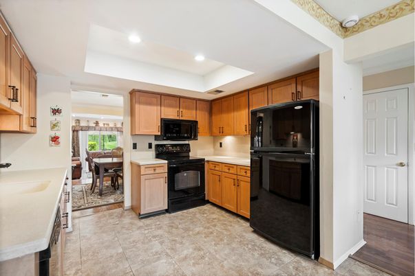 Dining room, Interior, Kitchen, Recessed Lighting