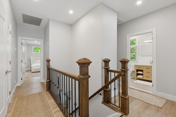 Interior, Recessed Lighting, Wood Texture Flooring