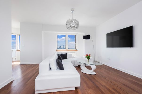Interior, Living room, Pendant Lights, Wood Texture Flooring