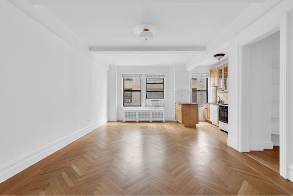 Empty room, Interior, Kitchen, Wood Texture Flooring