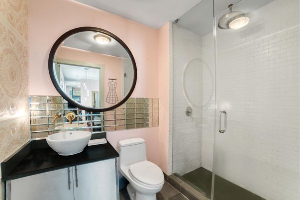 Bathroom, Glass Shower, Interior