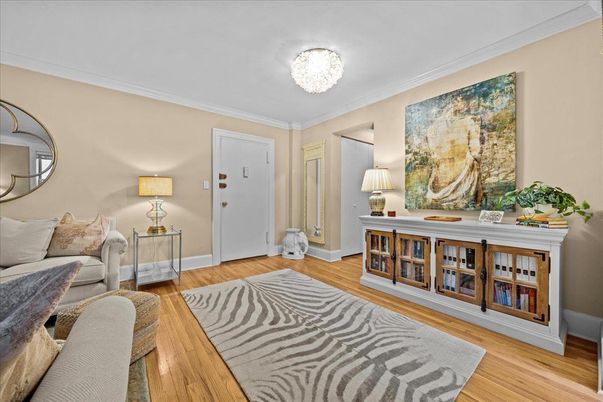 Chandelier, Interior, Living room, Wood Texture Flooring