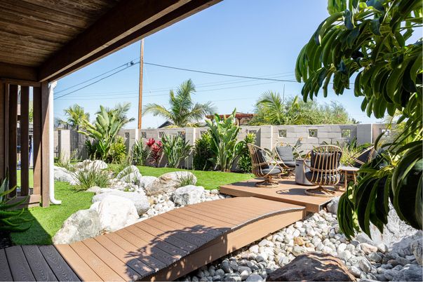 Backyard, Exterior