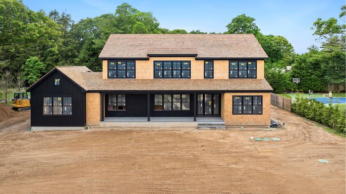 Exterior, Facade, Brick Facade, Modern