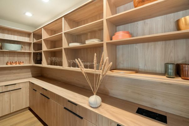 Interior, Recessed Lighting, Wood Texture Flooring