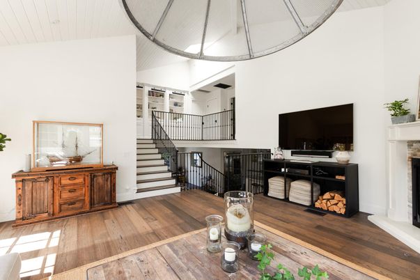 Fireplace, Interior, Wood Texture Flooring