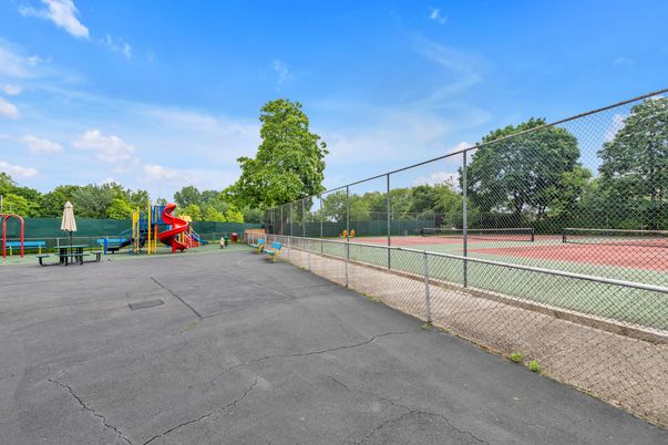 Exterior, Playground, Tennis Courts