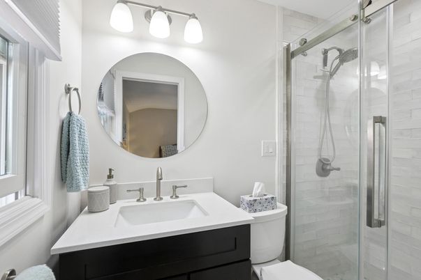 Bathroom, Glass Shower, Interior