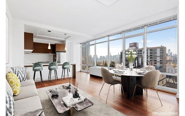 Dining room, Interior, Kitchen, Living room, Pendant Lights, Wood Texture Flooring