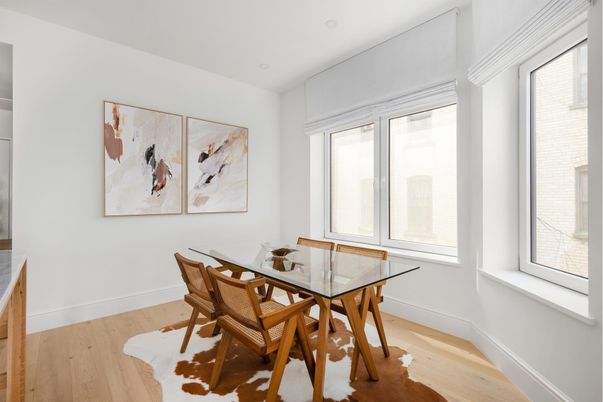 Dining room, Interior, Wood Texture Flooring