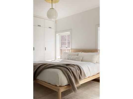 Bedroom, Interior, Pendant Lights