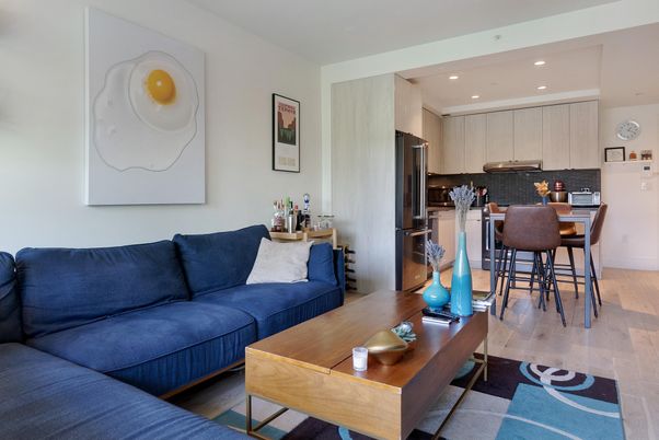 Interior, Kitchen, Living room, Recessed Lighting