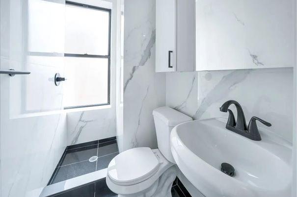 Bathroom, Interior, Marble Walls