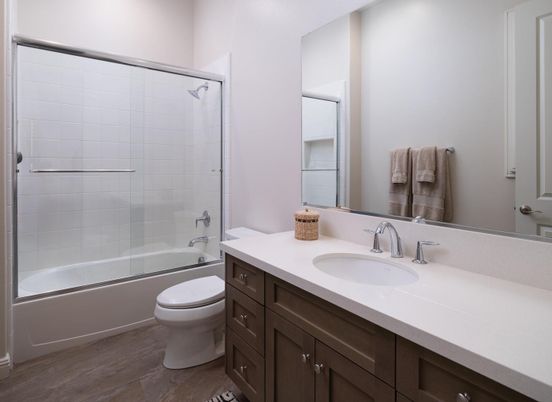 Bathroom, Glass Shower, Interior