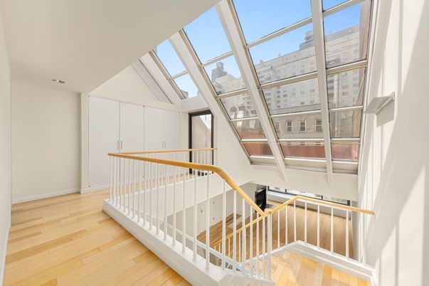 Glass Ceilings, Interior, Wood Texture Flooring