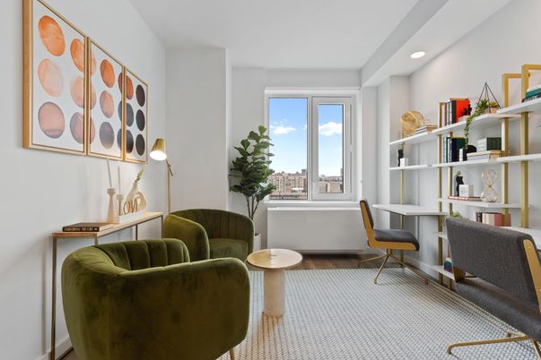 Home Office, Interior, Recessed Lighting