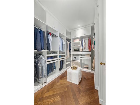 Interior, Recessed Lighting, Walk-in Closets, Wood Texture Flooring