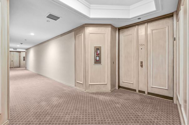 Elevator, Interior, Recessed Lighting