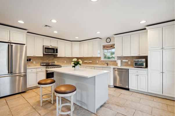 Interior, Kitchen, Recessed Lighting, Stainless Steel Appliances