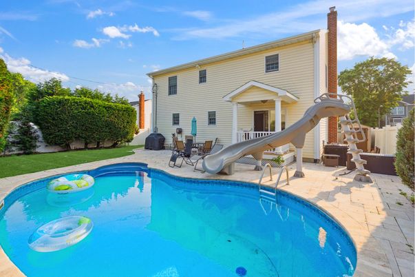 Backyard, Exterior, Playground, Pool