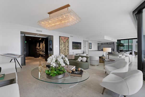 Chandelier, Fireplace, Interior, Living room