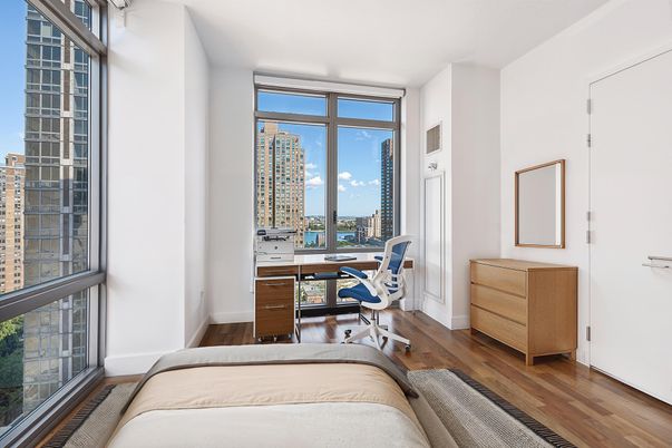 Bedroom, Home Office, Interior, Water, Wood Texture Flooring