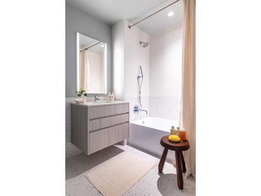 Bathroom, Free Standing Baths, Interior, Recessed Lighting