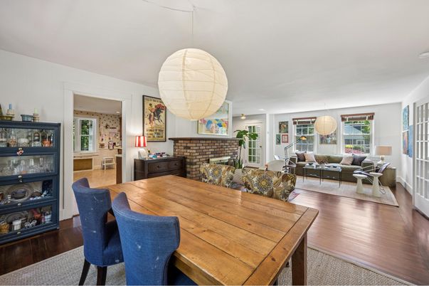 Dining room, Interior, Living room, Wood Texture Flooring