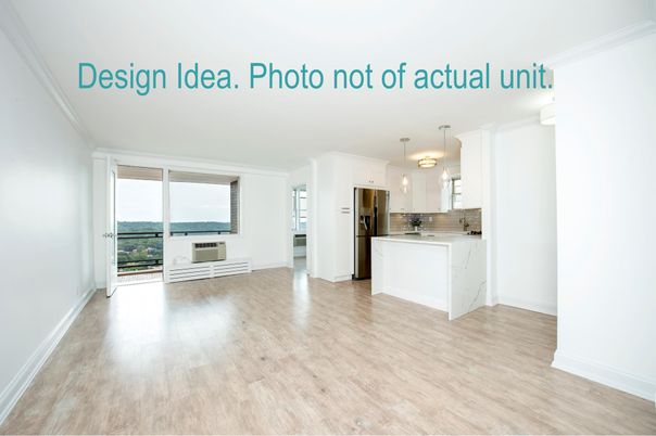 Empty room, Interior, Kitchen, Water, Wood Texture Flooring