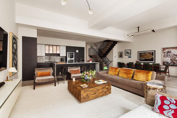 Dining room, Interior, Kitchen, Living room