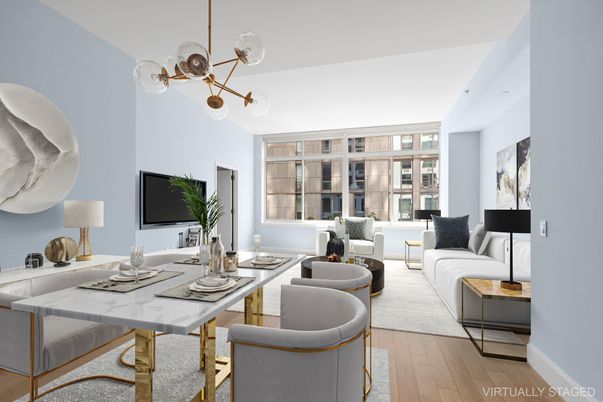 Dining room, Interior, Living room, Pendant Lights, Wood Texture Flooring