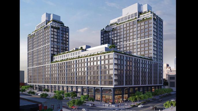 Exterior, Facade, Highrise