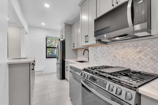 Interior, Kitchen, Recessed Lighting, Stainless Steel Appliances