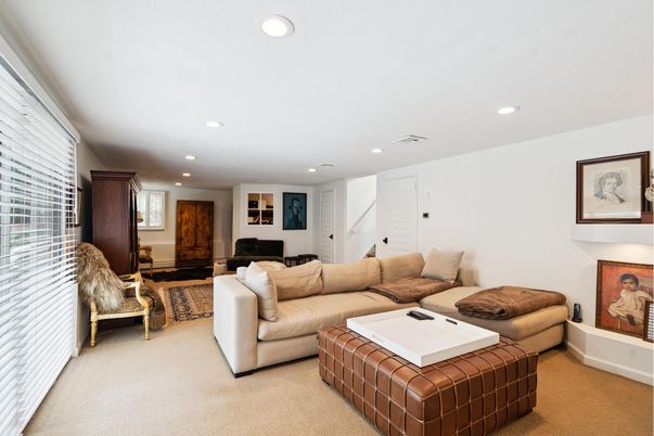 Fireplace, Interior, Living room, Recessed Lighting