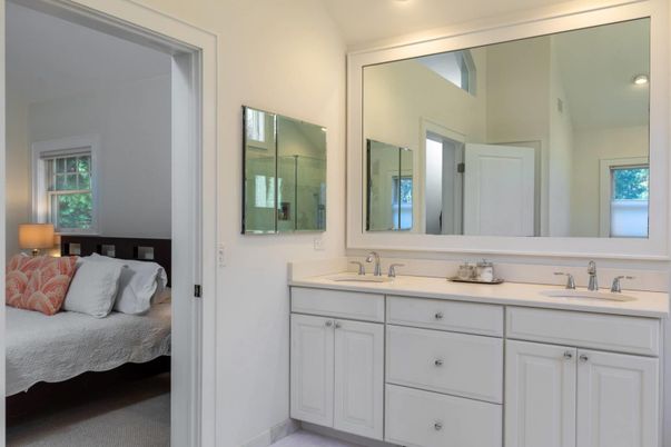 Bathroom, Bedroom, Dual Sink Vanities, Interior, Recessed Lighting