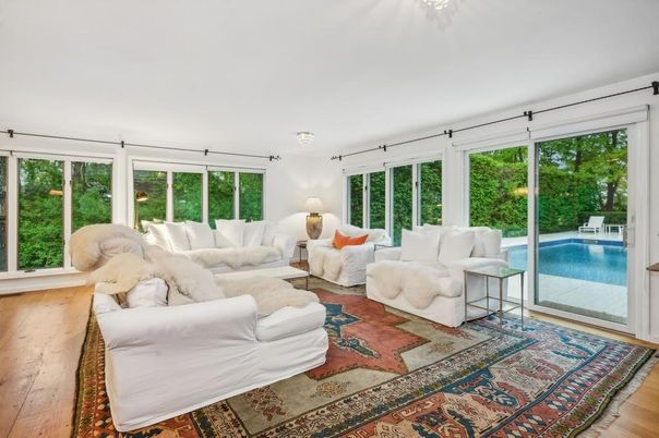 Interior, Living room, Sun Room, Wood Texture Flooring