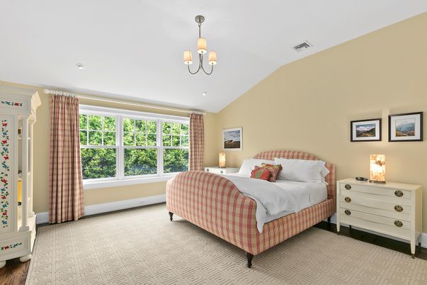 Bedroom, Interior, Pendant Lights, Recessed Lighting