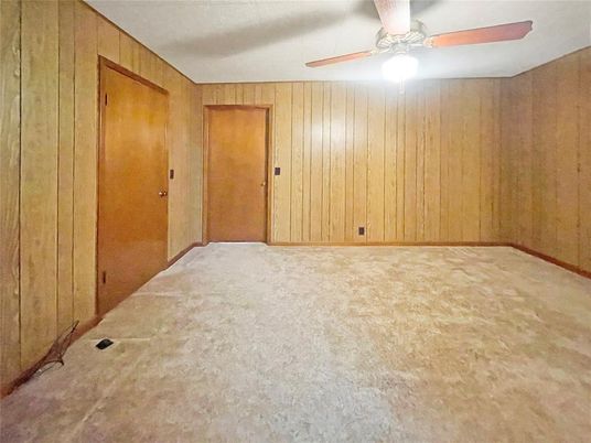Empty room, Interior, Wooden Walls