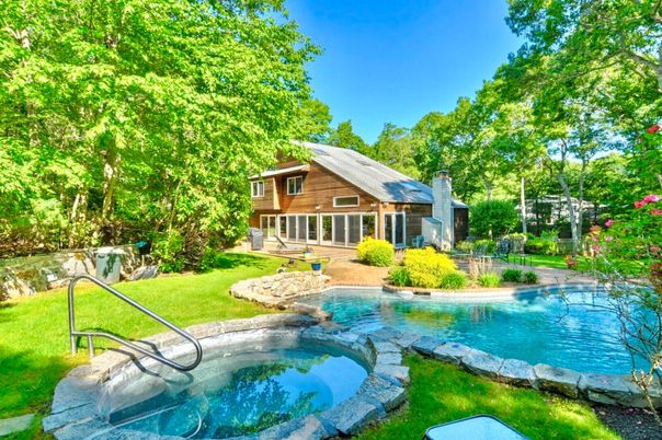 Exterior, Pool, Solar Panels