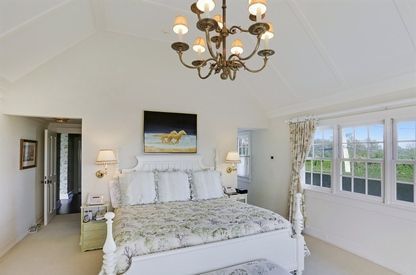 Bedroom, Chandelier, Interior