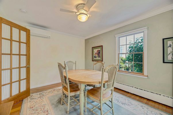 Dining room, Interior, Wood Texture Flooring