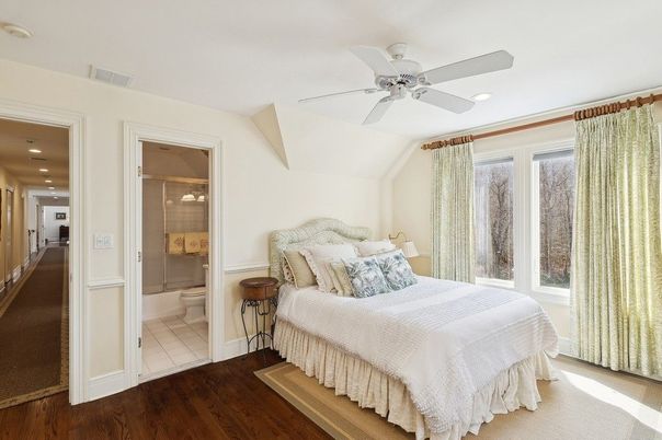 Bathroom, Bedroom, Interior, Recessed Lighting, Wood Texture Flooring