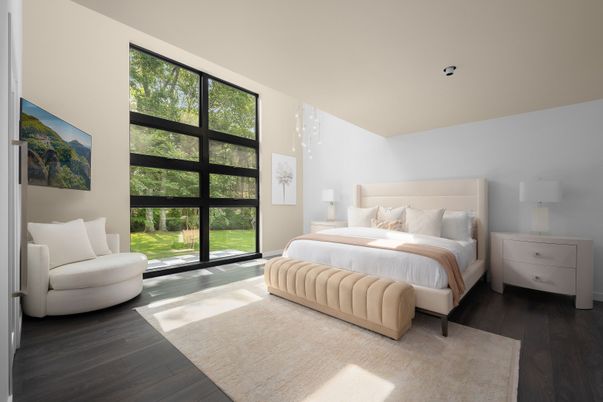 Bedroom, Interior, Pendant Lights