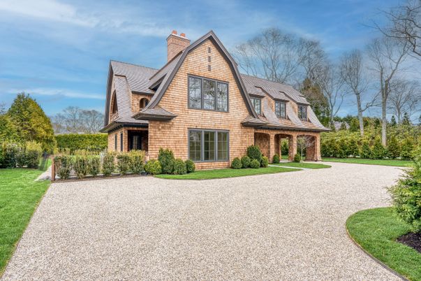 Exterior, Facade, Brick Facade, Tudor Revival