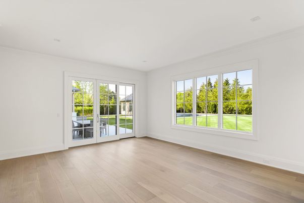 Empty room, Interior, Wood Texture Flooring