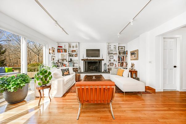 Fireplace, Interior, Living room, Wood Texture Flooring
