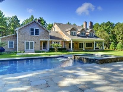 Backyard, Exterior, Facade, Pool, Cape Cod