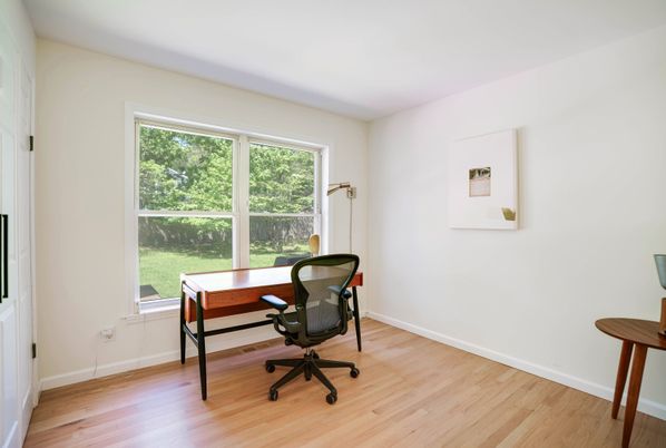Home Office, Interior, Wood Texture Flooring